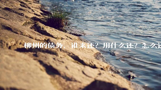 柳州的债务，谁来还？用什么还？怎么还？